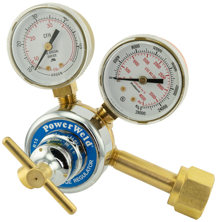 CO2 REGULATOR FLOW GAUGE